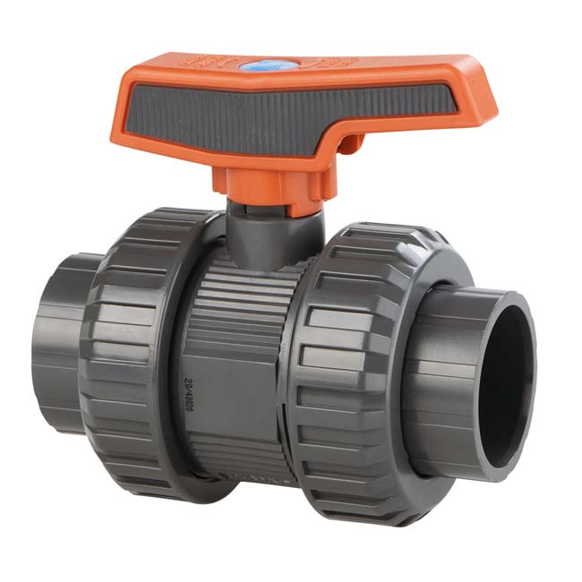 Válvula Doble Tuerca Estándar PVC C80 CEPEX